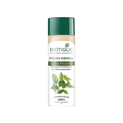 Biotique Bio Henna Leaf Fresh Texture Shampoo and Conditioner