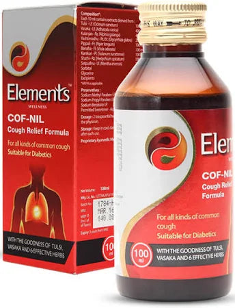 Elements Wellness Cof-Nil Cough Relief Formula