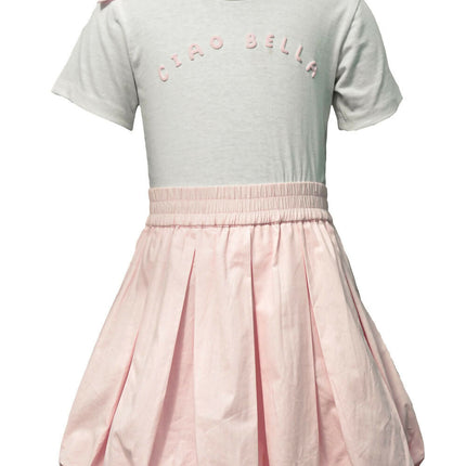LH Luxury Fashion Lavanya Girls Tee & Skirt Set – Stylish & Comfortable