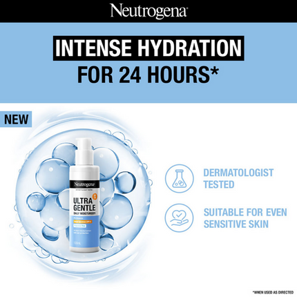 Neutrogena Ultra Gentle Daily Face Moisturizer With SPF 15
