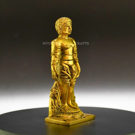 Bahubali Statue Brass Idol