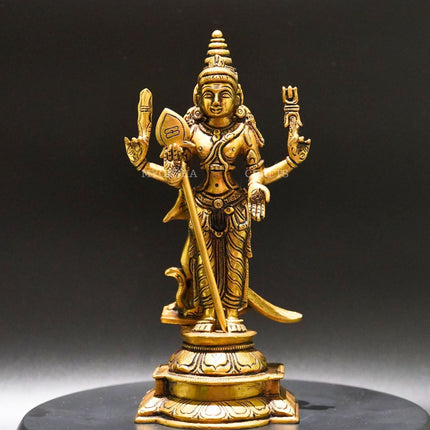 Brass Subramanya Statue - Divine Blessings for Spiritual Seekers