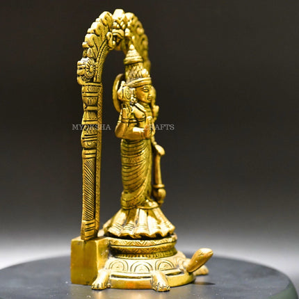 Brass Kurma Statue - Divine Protection for Seekers