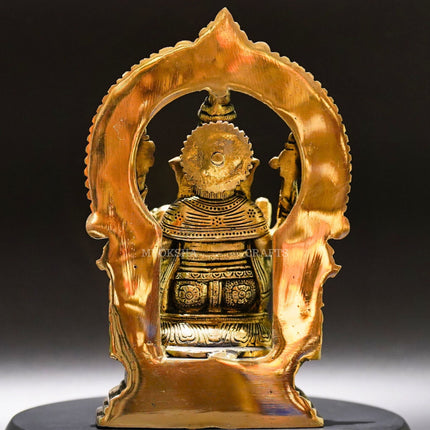 Brass Ganesha Idol - Divine Remover of Obstacles and Bestower of Fortune