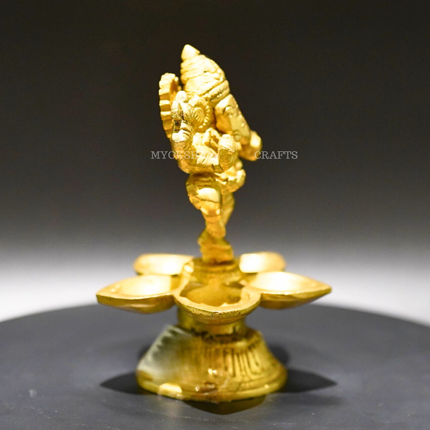 Brass Ganesha Deepa