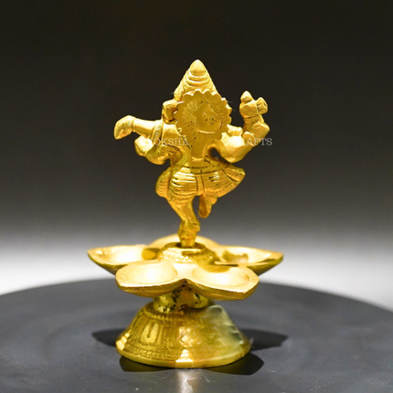 Brass Ganesha Deepa