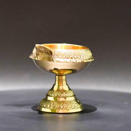 Kubera Deepa Stand - Divine Abundance for Spiritual Seekers