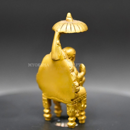 Brass Simhasan Sai Baba: A Divine Treasure for Your Homes