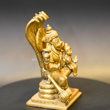 Brass Lakshmi Narasimha Swamy Idol
