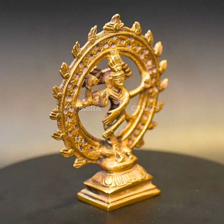 Brass Nataraja Idol
