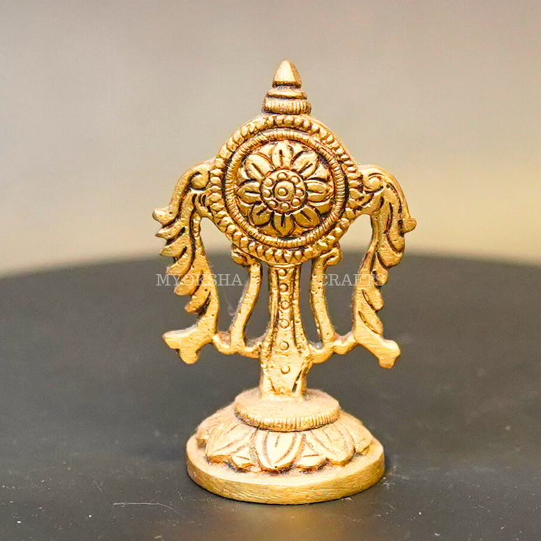 Brass Chakra Idol