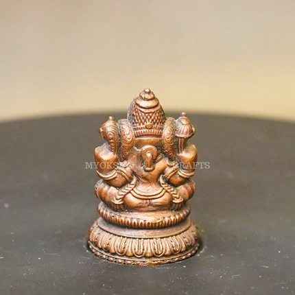 Copper Ganesha Idol