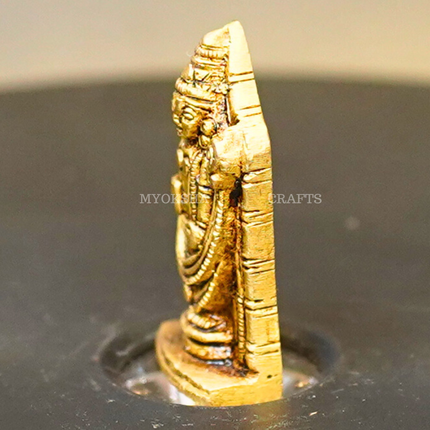 Brass Balaji Venkatramana Idol