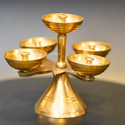 Brass Puncha Diya