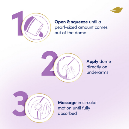 Dove Radiant + Care Deodorant Dry Serum with 3% Niacinamide & 10x Omega6