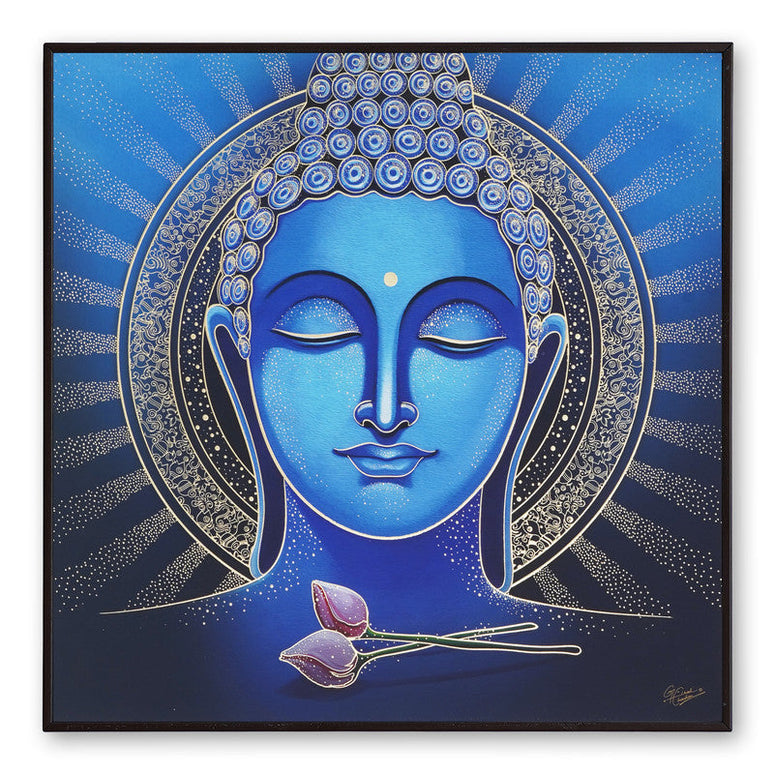 Tehzeeb Creations Golden Embossed Wall Painting