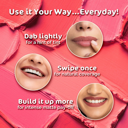 Mamaearth Creamy Matte Long Stay Lipstick - Pink Rose