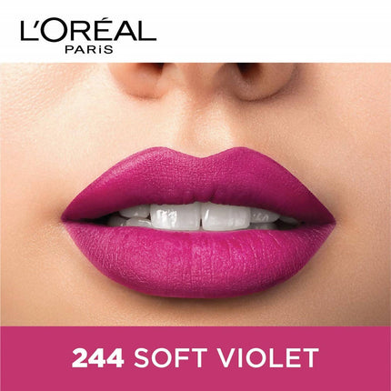 L'Oreal Paris Color Riche Moist Matte Lipstick - 244 Soft Violet