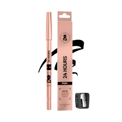 BOBI 24 Hours Kajal For Eyes Smudgeproof Waterproof Formula