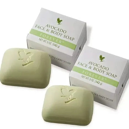 FOREVER ALOE AVOCADO FACE AND BODY SOAP (150G) WITH 4 X DETTOL SOAP FREE