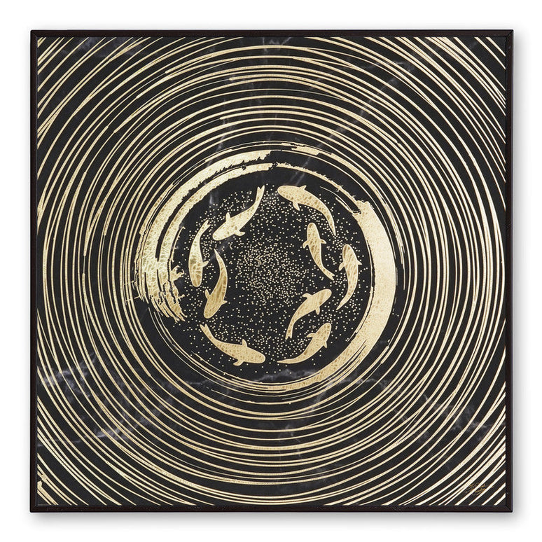 Tehzeeb Creations Golden Embossed Wall Painting