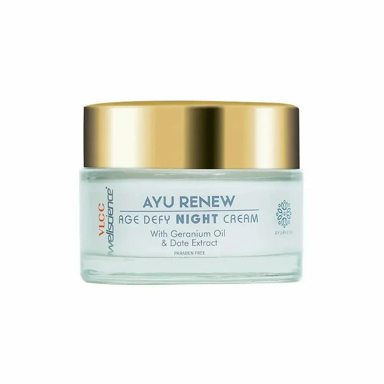 AyuRenew Age Defy Night Cream – VLCC WellScience