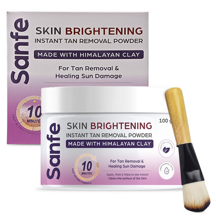 Sanfe Skin Brightening Tan Removal Powder