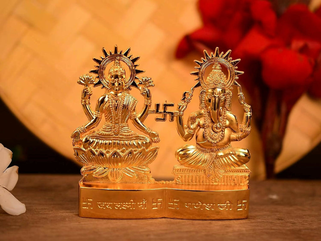 Collectible India Lakshmi Ganesha Murti Idol Set