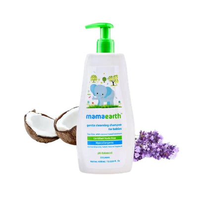 Mamaearth Gentle Cleansing Baby Shampoo For Natural Cleansers & Tear-Free Formula