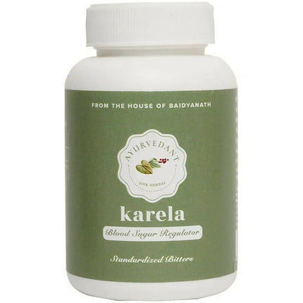 Baidyanath Jhansi Ayurvedant Karela Capsules