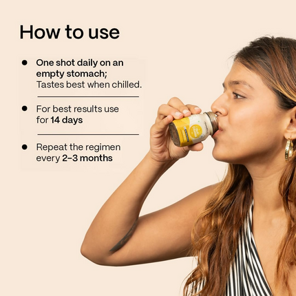 The Good Bug Gut Cleanse - 14 Prebiotic Colon Detox Shots (70ml Each)