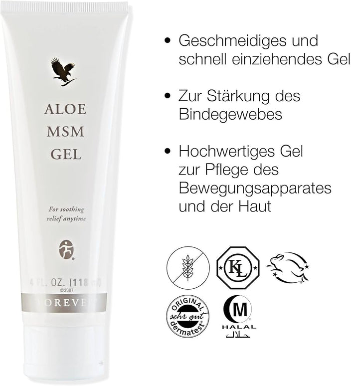 FOREVER ALOE MSM GEL (118 ML)