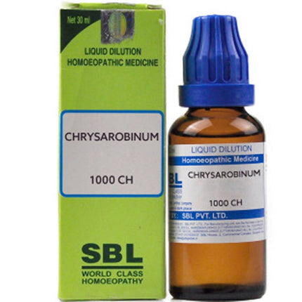 SBL Homeopathy Chrysarobinum Dilution