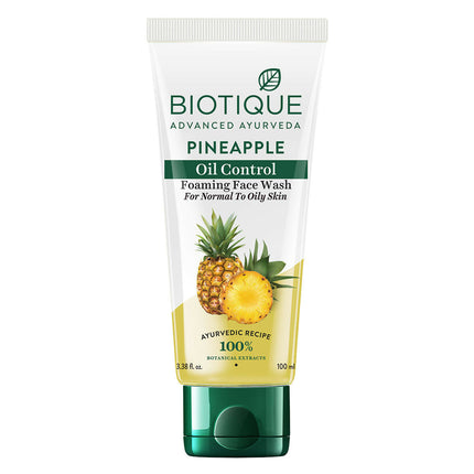 Biotique Bio Pineapple Oil Control Foaming Face Wash
