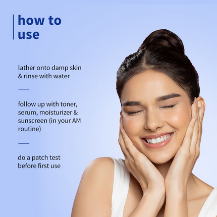 Plum Blueberry & Salicylic Acid 1% Clearly Gentle Gel Face Wash