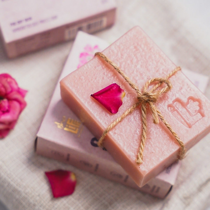 Isha Life Soothe. Rose Geranium With Coconut Oil Handcrafted Soap