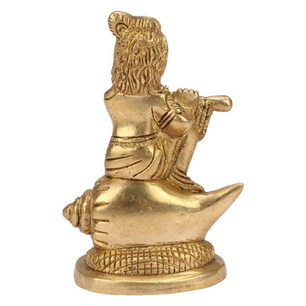 Artvarko Brass Bal Lord Krishna Bhagwan Idol