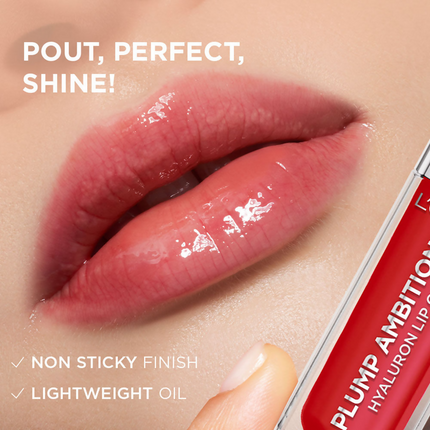 L'Oreal Paris Plump Ambition Hyaluron Lip Oil - 380 Rouge In Love