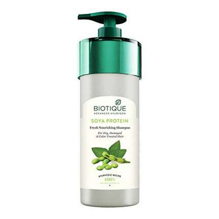 Biotique Advanced Ayurveda Bio Soya Protein Fresh Nourishing Shampoo