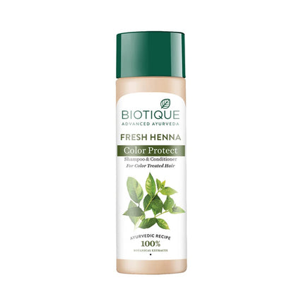 Biotique Bio Henna Leaf Fresh Texture Shampoo and Conditioner