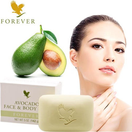 FOREVER ALOE AVOCADO FACE AND BODY SOAP (150G) - PACK OF 2