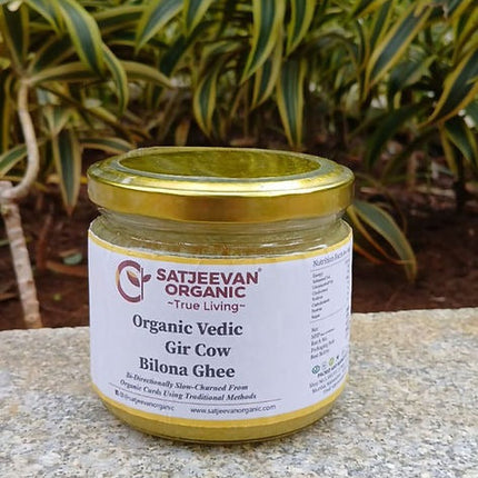 Satjeevan A2 Gir Cow Bilona Ghee | Pure A2 Gir Cow Bilona Ghee | 100% Gir Cow Ghee | Traditional Cow Ghee