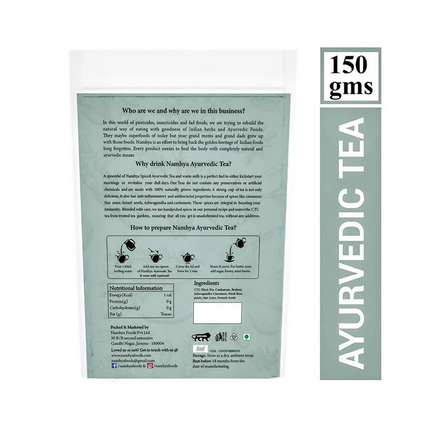 Namhya Ayurvedic Spiced Black Tea- Natural Immunity Booster