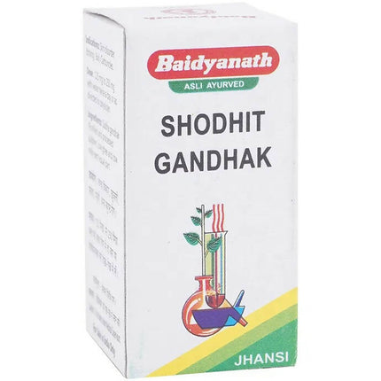 Baidyanath Jhansi Shodhit Gandhak Powder