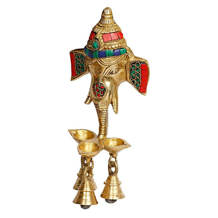 Artvarko Brass Ganesha Wall Hanging