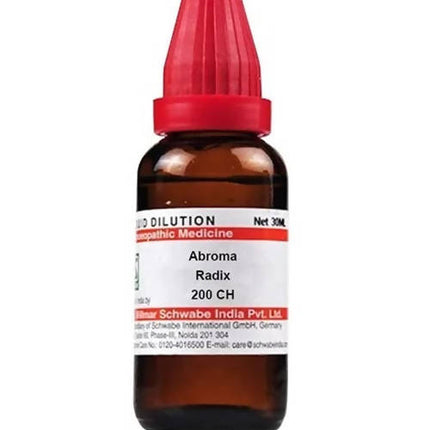 Dr. Willmar Schwabe India Abroma Radix Dilution