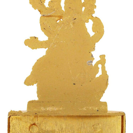 Kesar Zems Zinc Plated Goddess Saraswati Idol