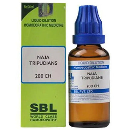SBL Homeopathy Naja Tripudians Dilution