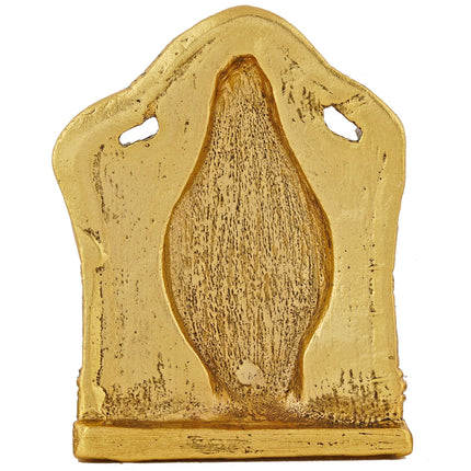 Estele Gold-Polished Lord Tirupati Balaji Idol Showpiece for Pooja Mandir/ Home Decorative