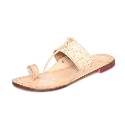 Stepsoft Men’S Leather Kolhapuri Chappals – Traditional Ethnic Footwear